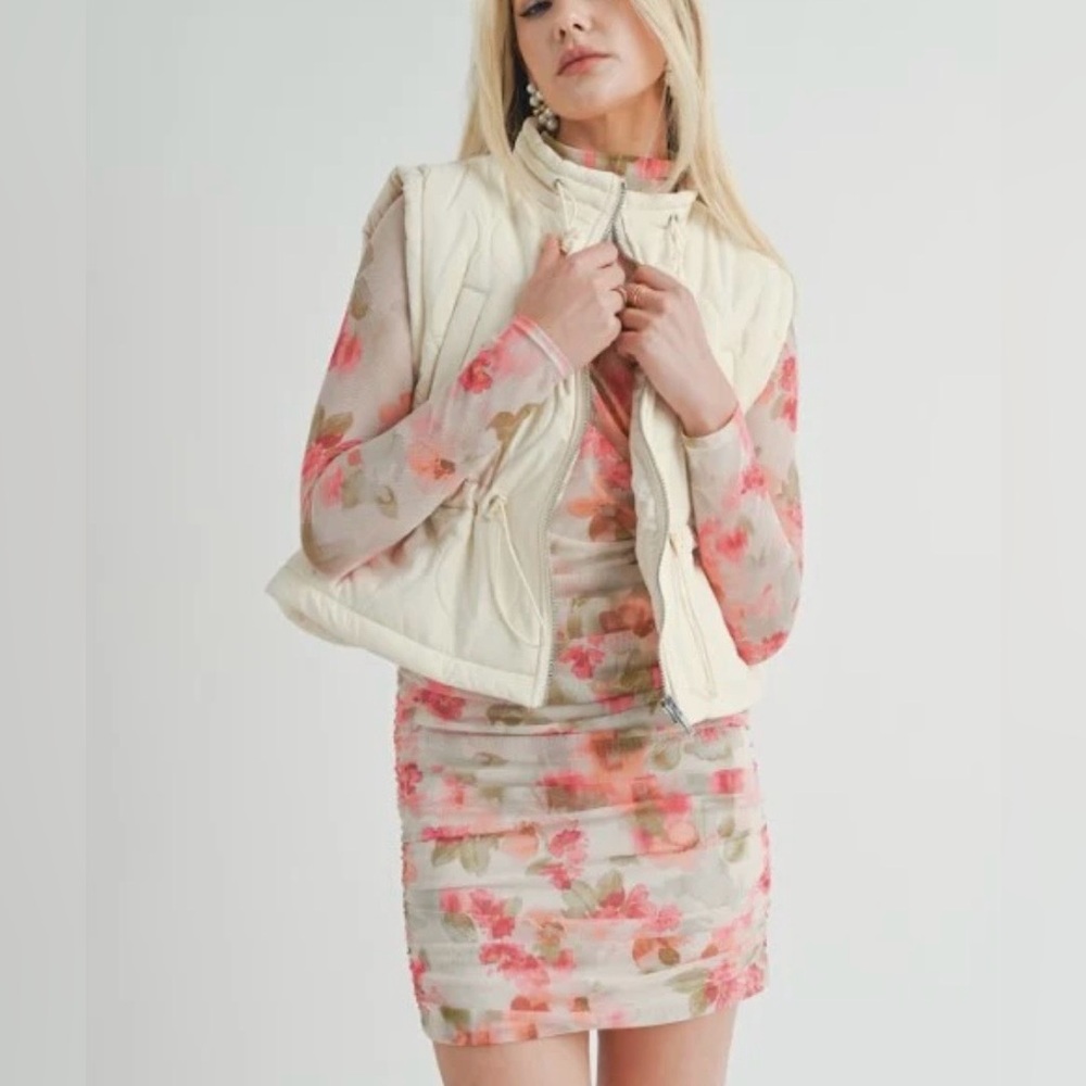Sage The Label Off While Harlow Quilted Vest